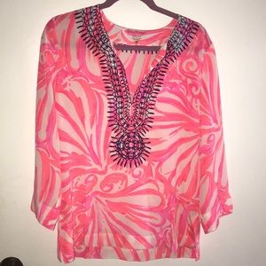 Lily Pulitzer Silk Tunic